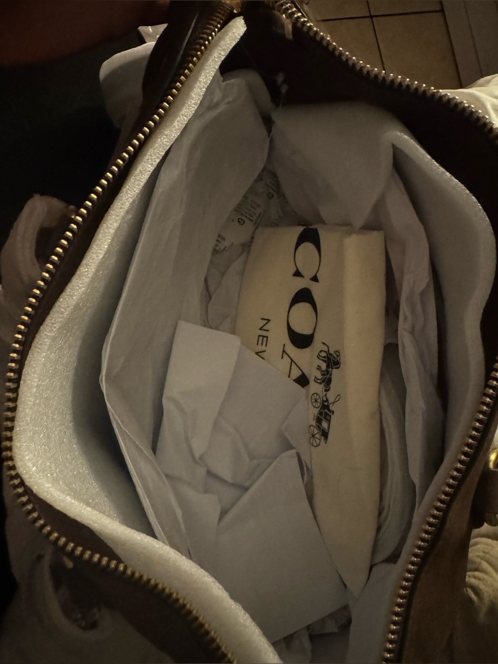 Coach Rhyder Satchel Bag 38 - Picture 7 of 7